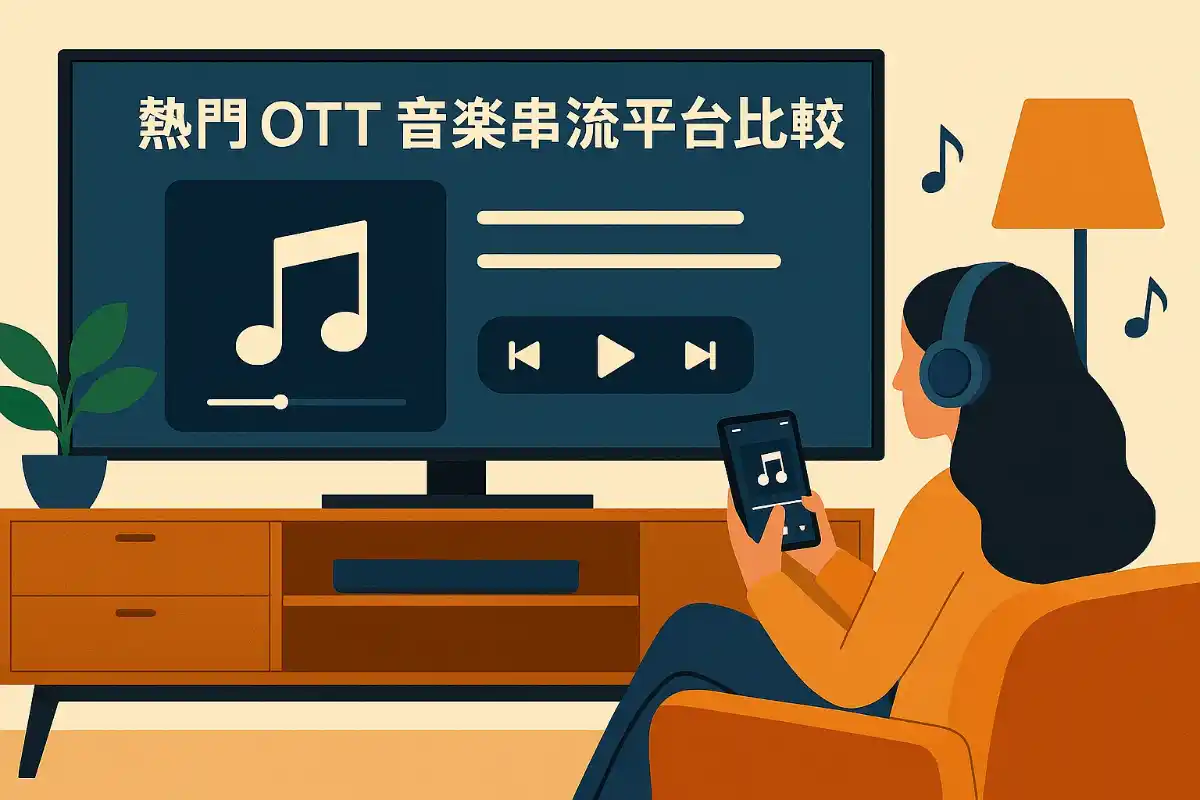 4 大OTT聽音樂串流平台推薦