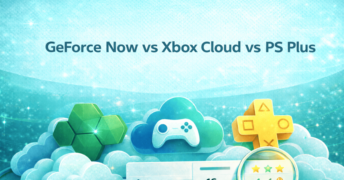 【雲端遊戲推薦】GFN vs Xbox Cloud vs Ps plus 費用& 優缺點全解析